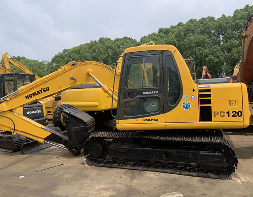 0.5m3 Bucket 2016 Year PC120 5.5km/H 2nd Hand Excavators