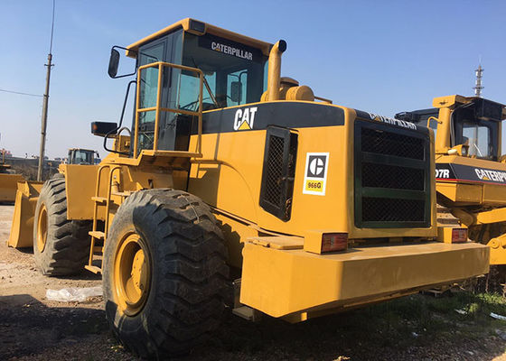 Front End Used CAT Wheel Loader 966G Origin Japan For Construction Works