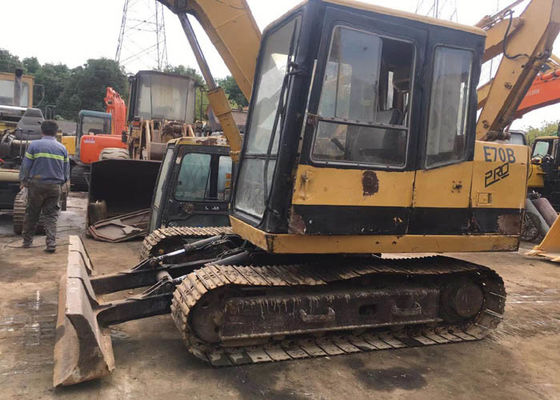 Used Excavator Cat E70B Crawler 7T Original Made In Japan With Good Condition