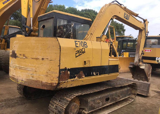 Used Excavator Cat E70B Crawler 7T Original Made In Japan With Good Condition