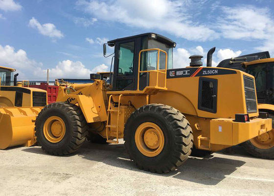 LIUGONG ZL50CN Used Wheel Loaders 2017 Year Model Pilot Control