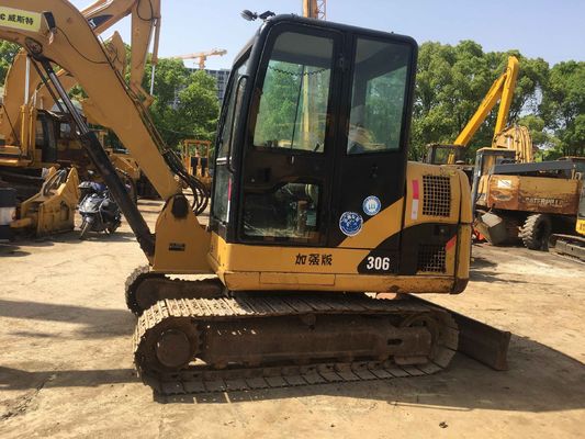 Second Hand 5.5km/H CAT 306D 6t Mini Crawler Excavator