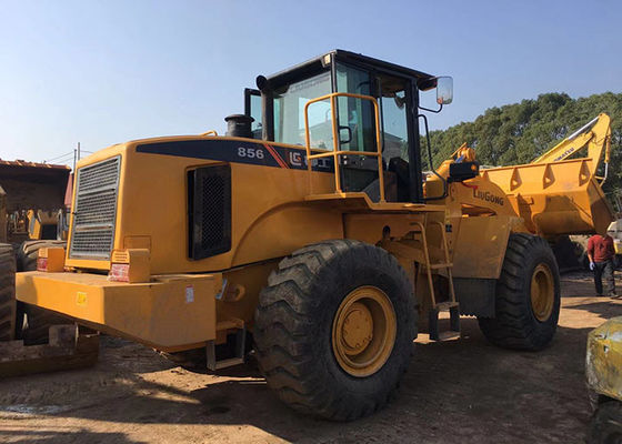 Liugong CLG856 Second Hand Wheel Loaders 18 Tons 2017 Year Strong Power