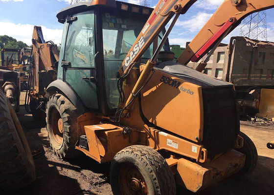 Mini CASE 580M Second Hand Wheel Loaders Low Working Hours United States Origin