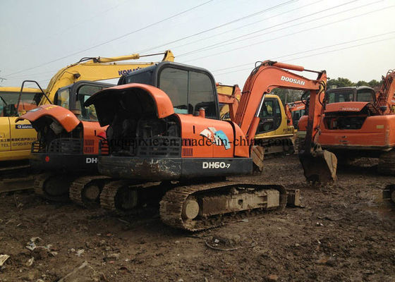 Daewoo / Doosan DH60 Used Crawler Excavator With Low Working Hours
