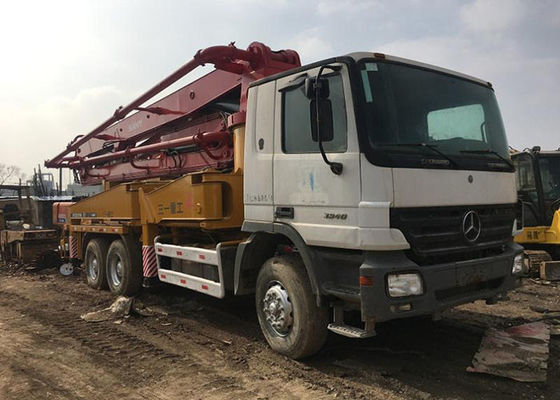 Hydraulisch BENZ gebruikte Concrete Pompvrachtwagen 37 Meters met Sany-Vrachtwagenlichaam